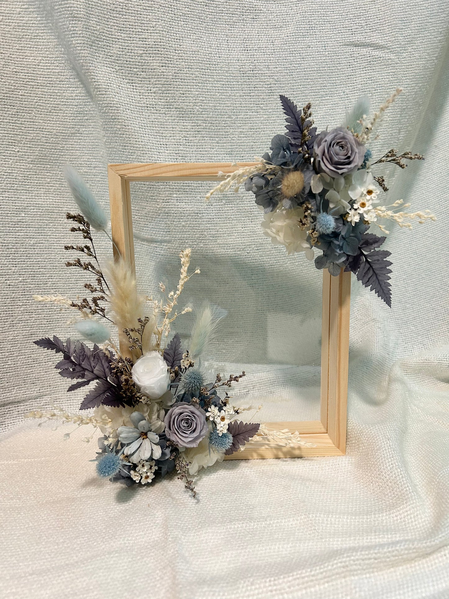 Ocean Bloom Floral frame large front view