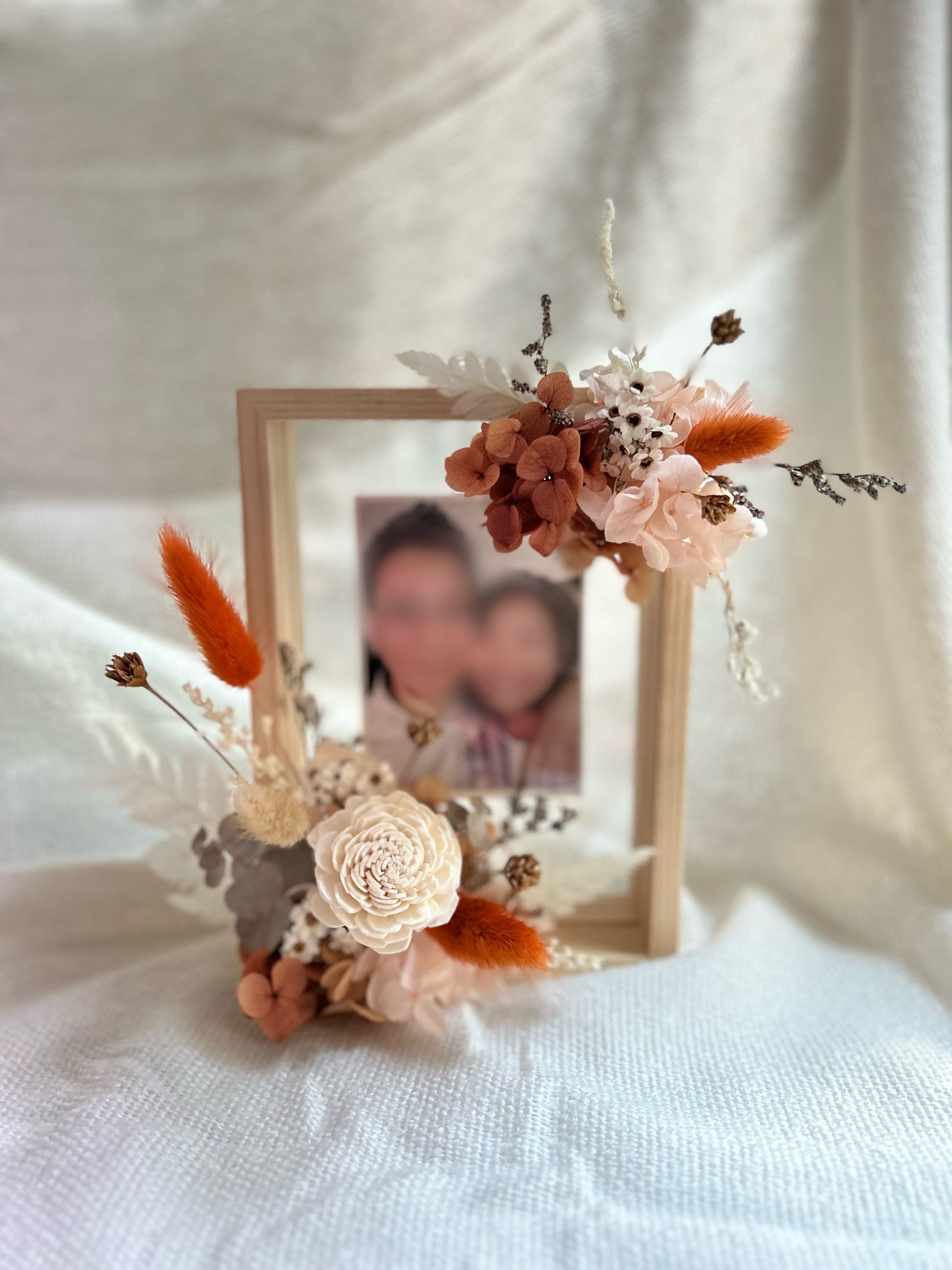 Enchanted Dream floral photo frame small size with photo