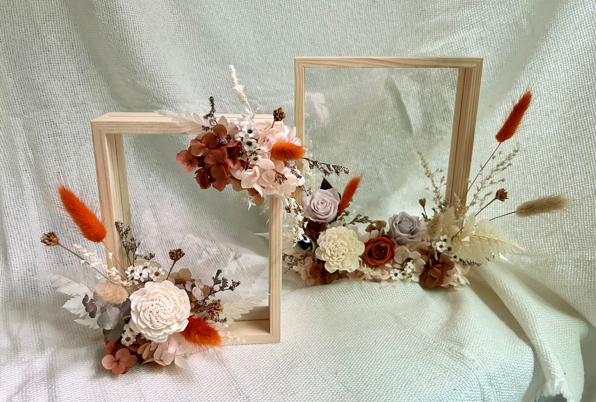 Enchanted Dream floral photo frame small and large frame size